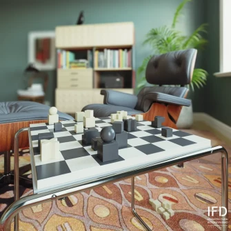 Render 3D | Living Eames